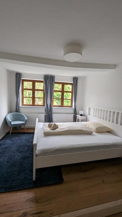 Apartamento Liboria I Als Gruppe Im Denkmal Augsburgs Exterior foto
