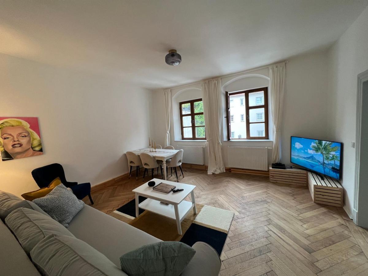 Apartamento Liboria I Als Gruppe Im Denkmal Augsburgs Exterior foto