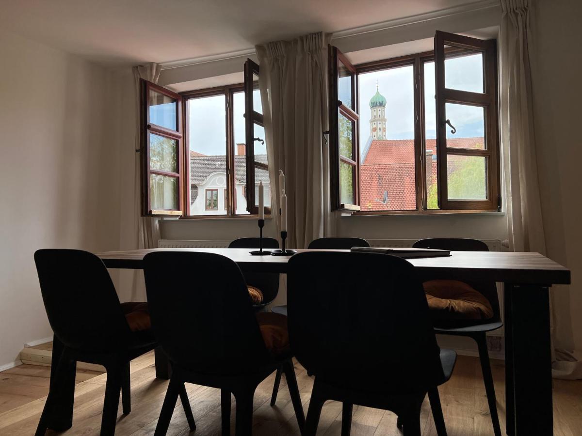 Apartamento Liboria I Als Gruppe Im Denkmal Augsburgs Exterior foto