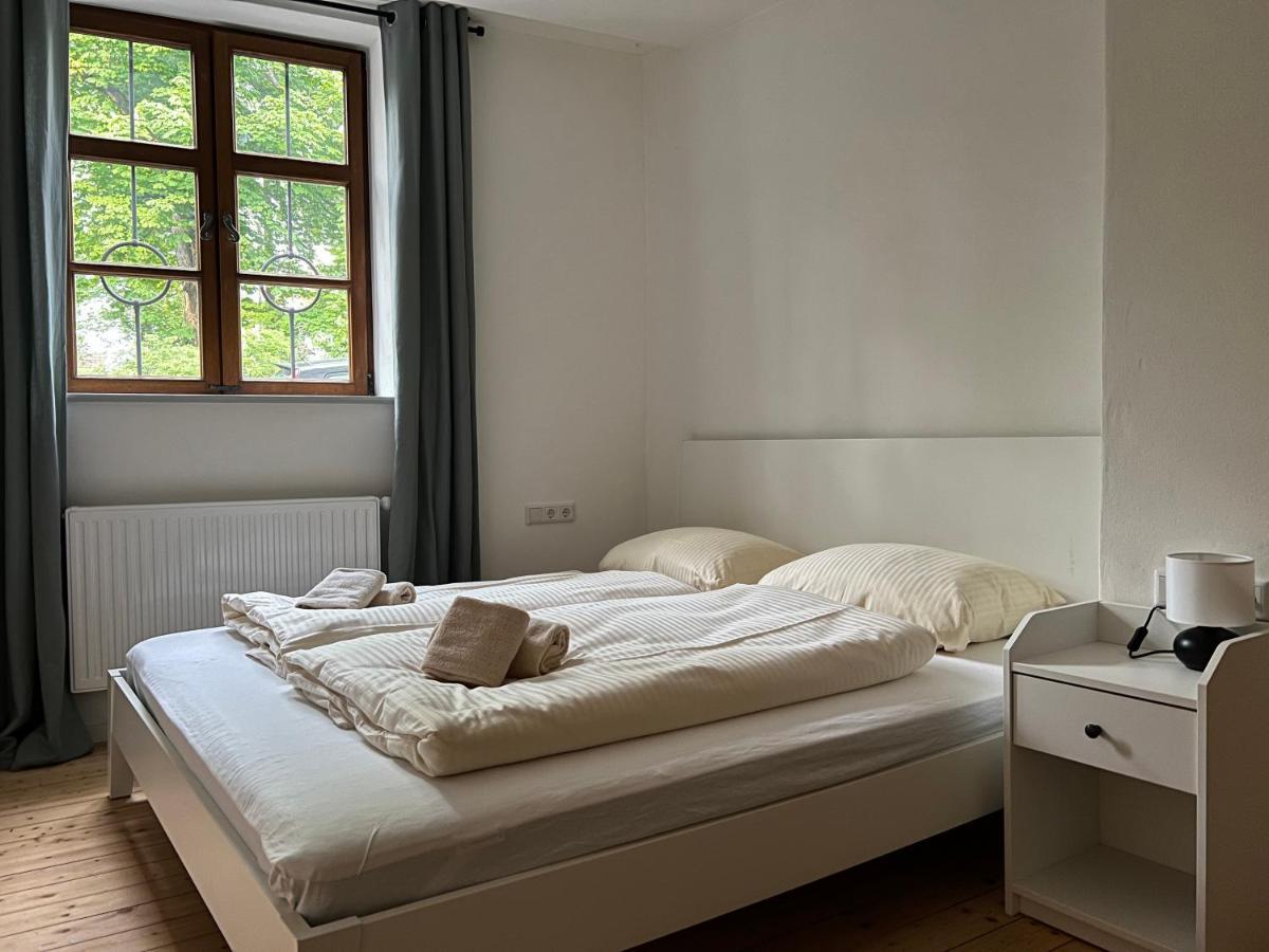 Apartamento Liboria I Als Gruppe Im Denkmal Augsburgs Exterior foto